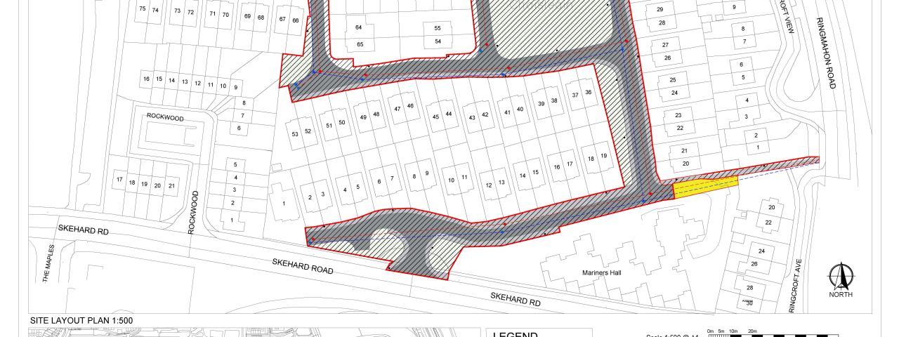 Proposal to take in charge roads at Castle Meadows, Skehard Road, Blackrock, Cork.